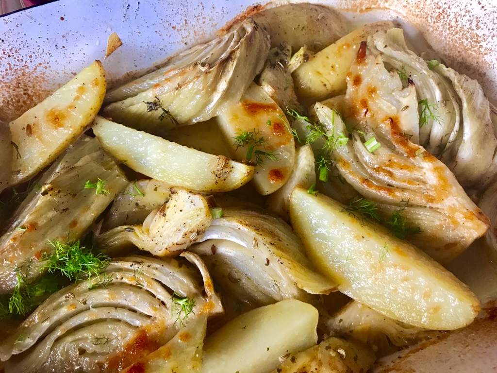 Kartoffel-Artischocken-Fenchel-Gratin – Das große Carolinarikum